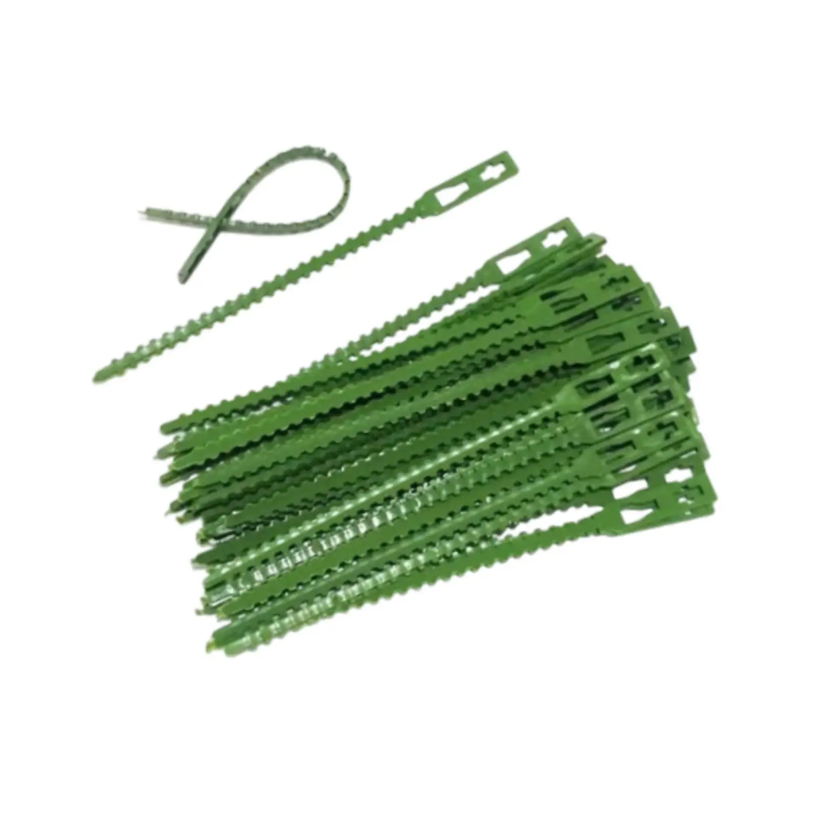 50 Pieces Adjustable Plant Ties Zip Ties Multifunction Sturdy Reusable Flexible for Gardening Home Indoor Outdoor