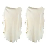 Car Natural Chamois Free Shape Clean Genuine Leather Cloth Suede Ultra Absorbent Quick Dry Towels for Car Wash Cleaning Cloth 1