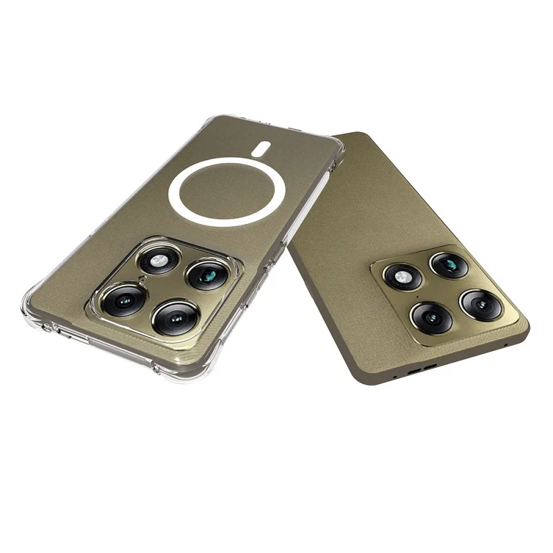 Magnetic Transparent Magsafe Soft Case Cover