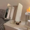 Tri-Fold LED Makeup Mirror with Stand & 3 Color Lighting, Screen Dimming and Women Gift 1