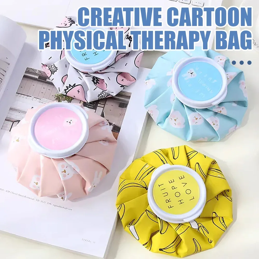 Ice Pack Cartoon Fabrics Cold Compresses Hot Compresses Ice Packs Physical Cooling Physiotherapy Bags Folded Water-filled Ice Packs