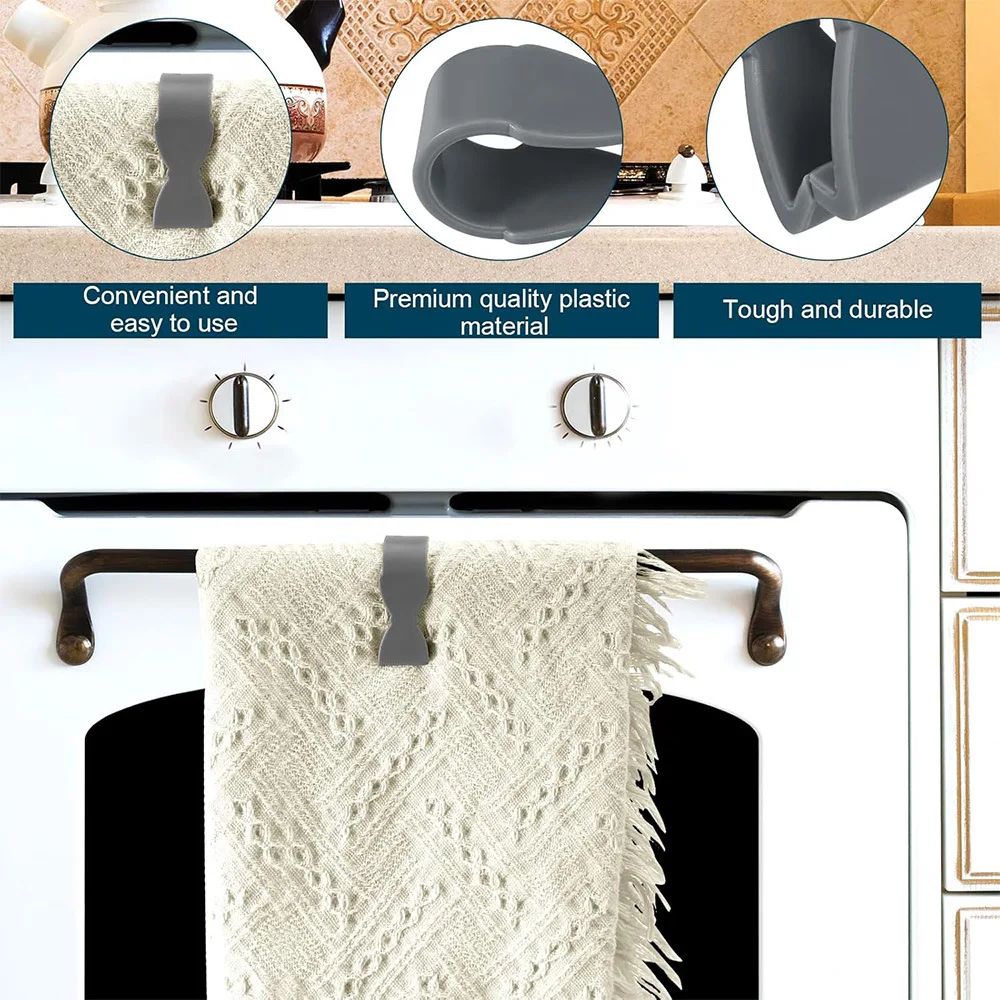 Kitchen Towel Clips Drop Clamps for Hanging Towels on Bars Bed Sheet Clips Towel Clips for Beach Chairs Home Organization