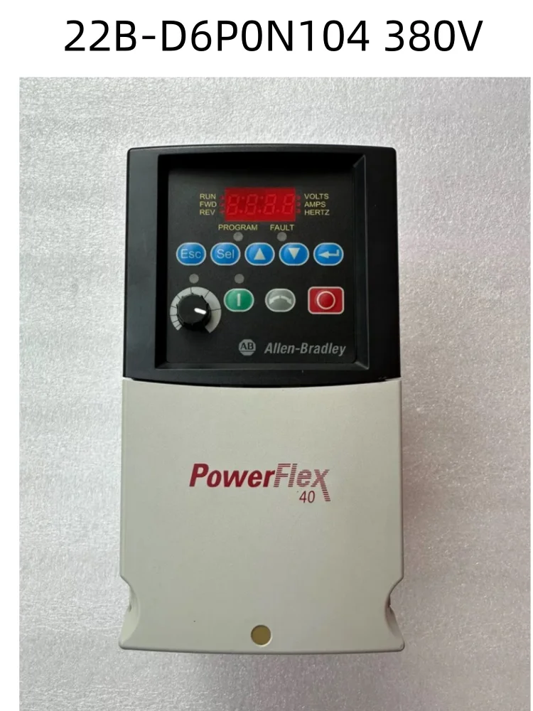

22B-D6P0N104 380V input 2.2KW inverter Used test OK