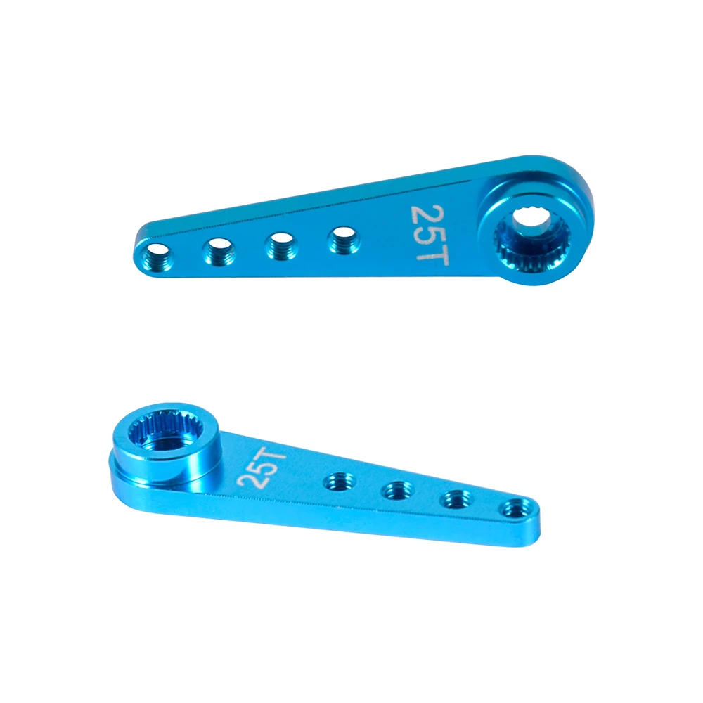 9IMOD 2PCS Multistyle RC 25T Matal Servo Horn Arm Aluminium Für 1/8 1/10 1/18 trx4m TRAXXAS RC Crawler Auto Upgrade Ersatz – Detail 21