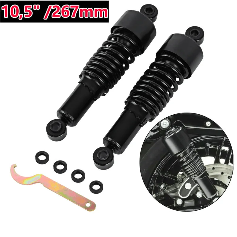 Honhill 267mm 10.5" Motorcycle Rear Shock Absorber Suspension