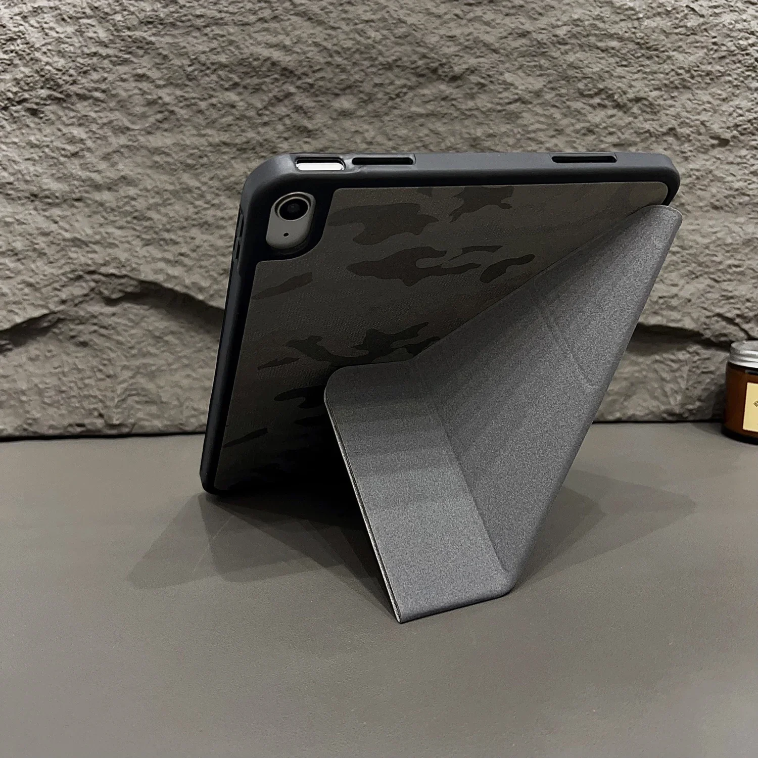 Camouflage Stand Tablet Case with Enhanced Protection