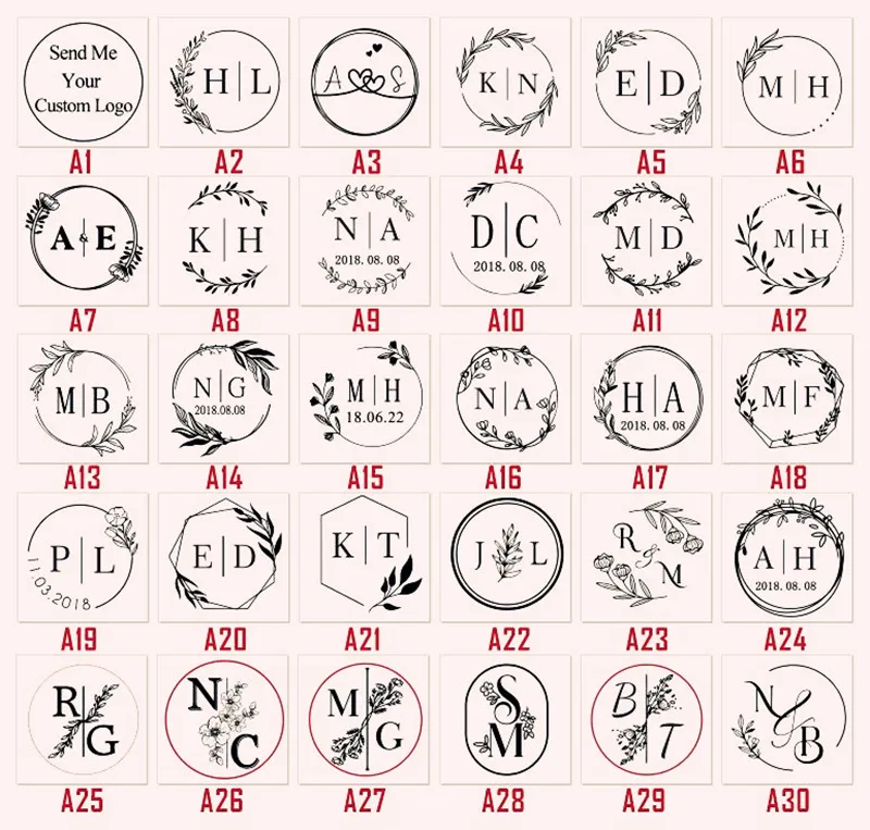 Customize double Name 2 initials personalized Letter stamp/Sealing Wax /wedding Wax Seal Stamp invitations envelop name stamp set,wax seal stamp,name stamp,rubber stamp kit,metal stamps,self inking stamp,brass stamp,heating stamping embosser,embossing stamp,heating stamp,rubber stamp