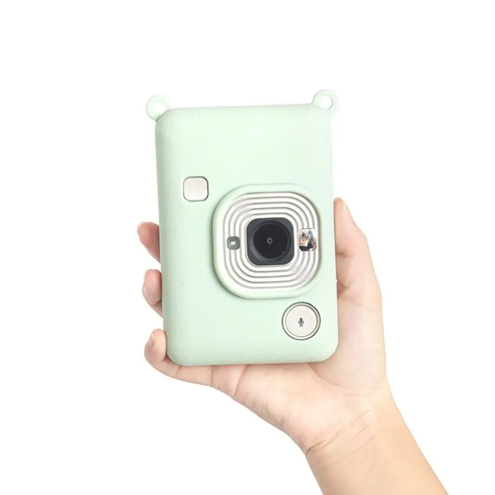 Silicone Instant Camera Case - Solid Color, Wear-Resistant Protective Cover, Soft & Shockproof