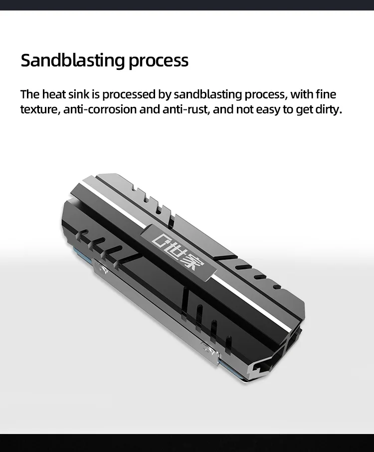 Teucer m.2 nvme 2280 ssd dissipador de