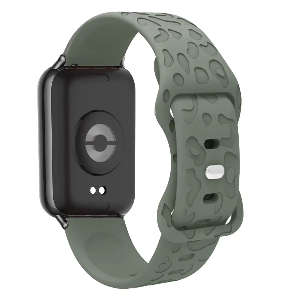 Silicone Leopard Sports Strap Replacement Band - Versatile Fitness Watch Accessory