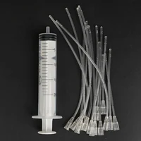 Bird Parrot Feeder Tube, Baby Bird Milk Medicine Feeding Syringe with Soft Feeding Tubes, Baby Bird Feeding Tools Kit 1