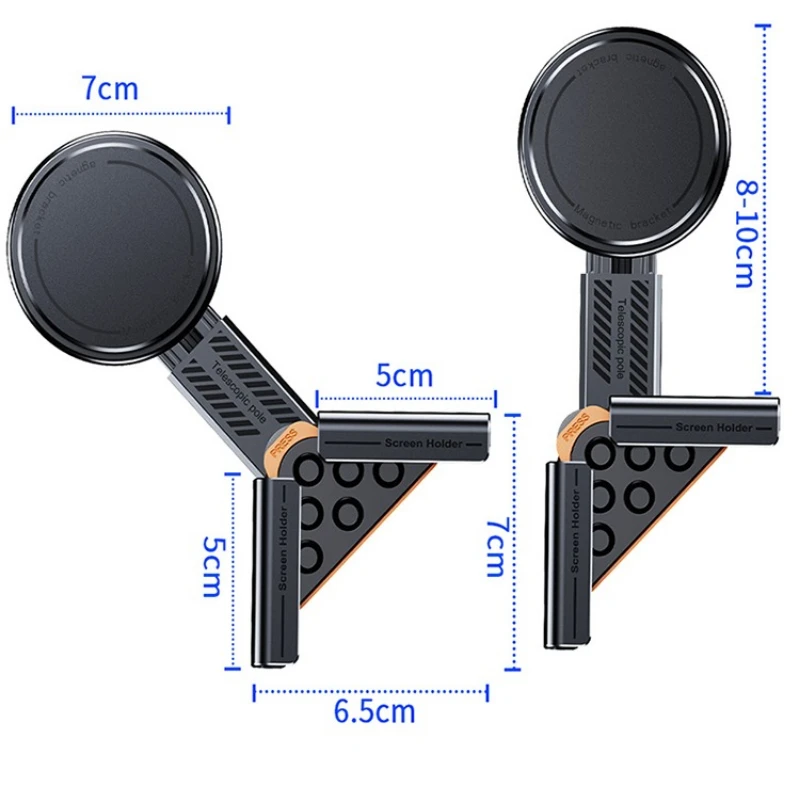 Eary Car Phone Mount 360°Adjustable for Tesla Model Y Accessories Phone Holder for Tesla Model 3/Y Screen for iPhone 17 16 15 14
