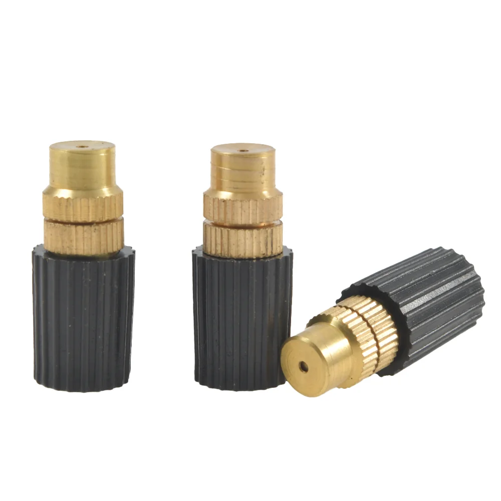 

3 Pcs Adjustable Inner Diameter 6mm Brass Misting Garden Irrigation Atomizing Watering Automatic Flower Watering Machine