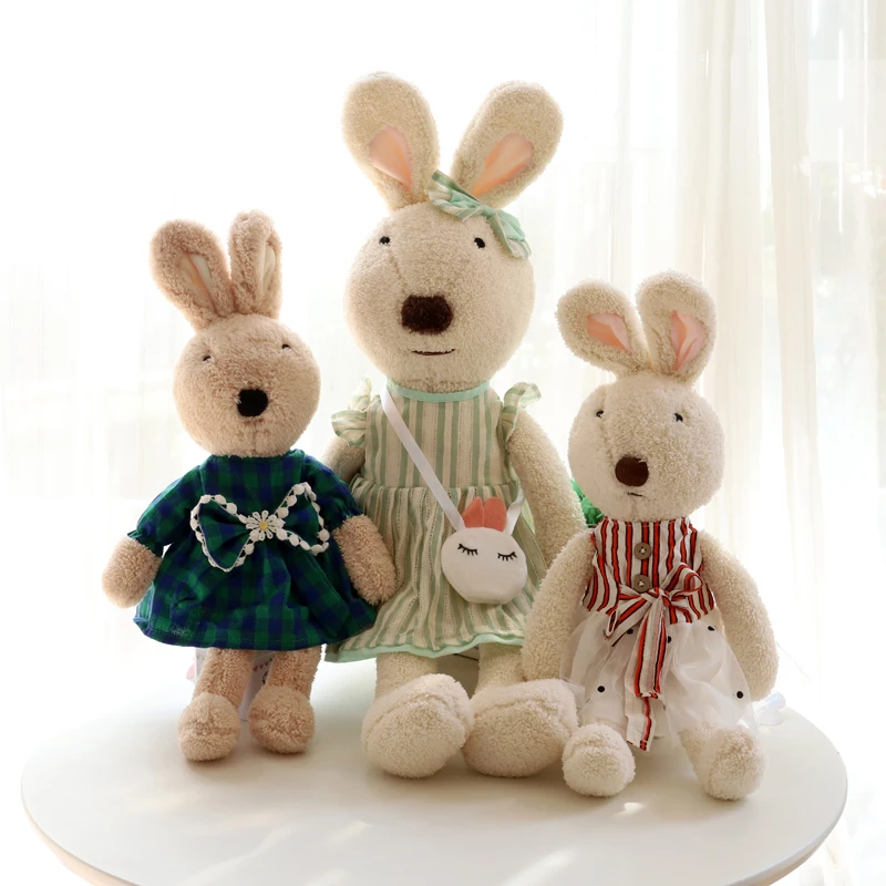 30cm/45cm/60cm Le Sucre Puppe Kleidung für Kaninchen/Katze/Bär Plüsch Spielzeug bunny Anzug Pullover Zubehör für BJD Puppen Kinder Geschenke