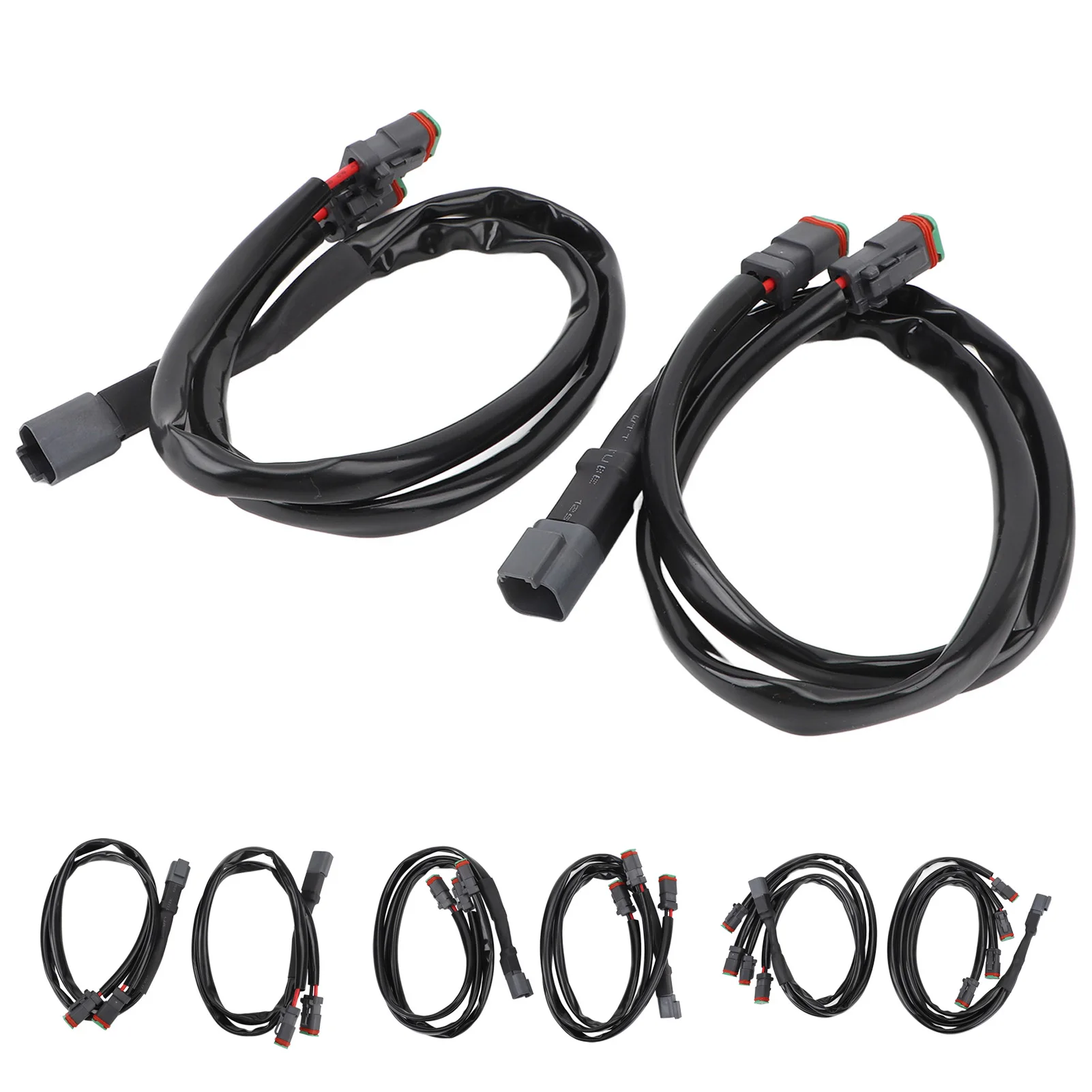DT 배선 하네스 어댑터 분배기 LED 포드 안개등용 다용도 산화 방지 다용도 플러그 앤 플레이 배선 하네스 어댑터