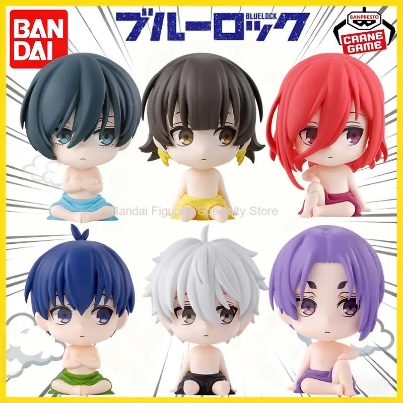 Zhongkaihua Blue Lock Set De 4 Figuras Mini De Anime - Isagi, Bachira, Reo, Nagi - Estatua De PVC De 5 Cm, Ideal Para Coleccionar Y Decorar