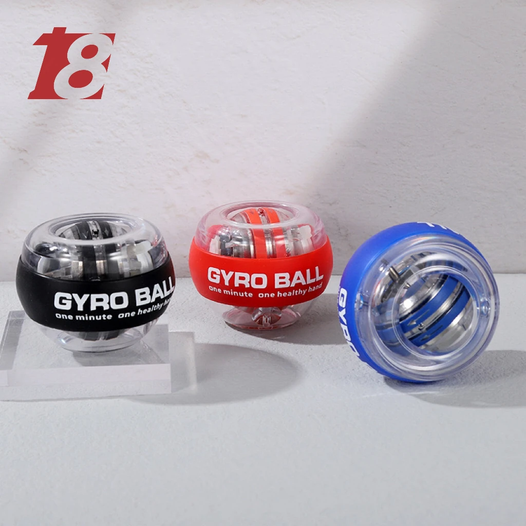 LED Wrist Ball Gyroscopic Power Wrist Ball Self-starting Gyro Gyroball Arm Hand Muscle Force Trainer Exercise Strengthener
