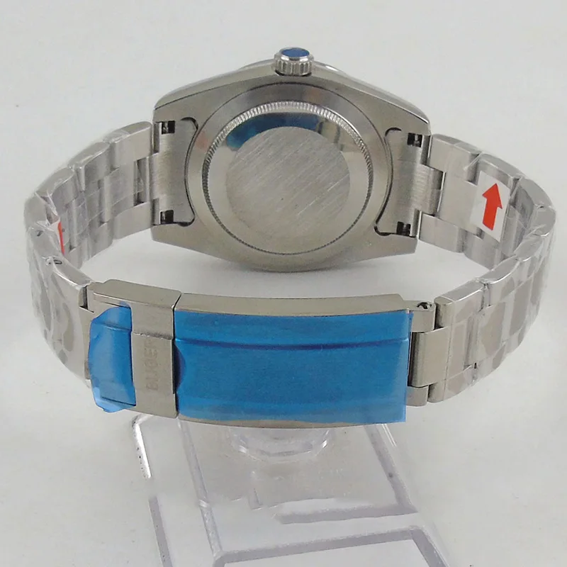 BLIGER 36mm/39mm NH35A Polished Automatic Men Watch 904LStanless Steel Bracelet MIYOTA PT5000 Movement Sapphire Crystal Luminous