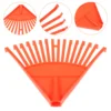 Gardening Leaf Rake Plastic Grass Dead Tools Spreading Soil for Leaves Pocket Small Nylon 1