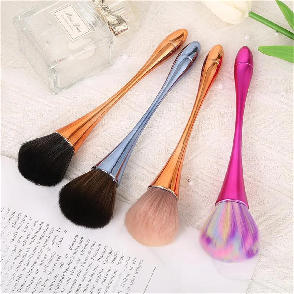 Rose Gold Powder Blush Brush Professional Make Up Brush Large