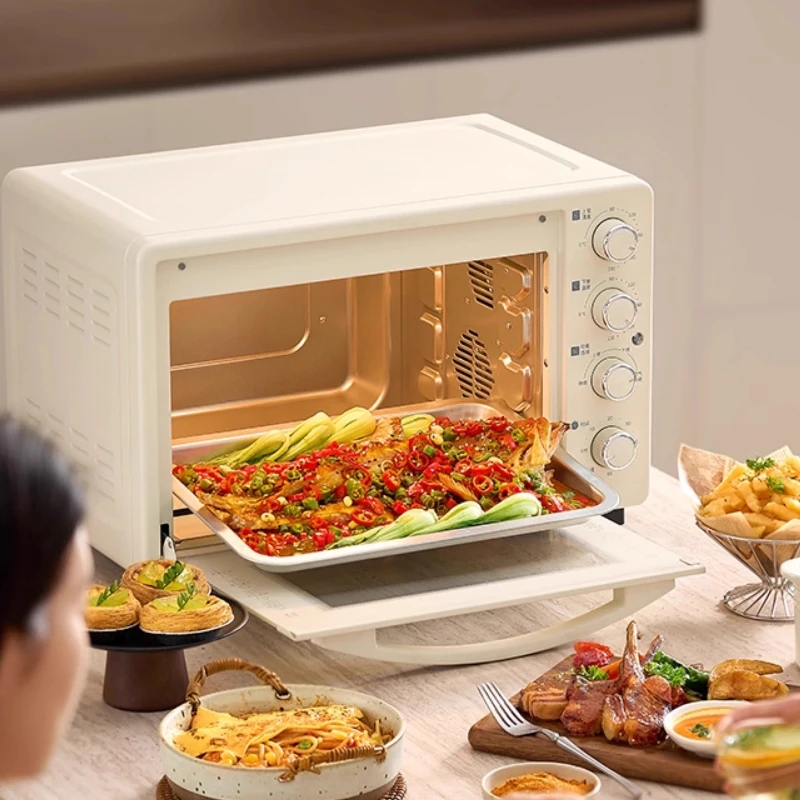 Jiuyang electric oven new small blast stove oven household 40 liters large capacity air frying oven baking machine 1