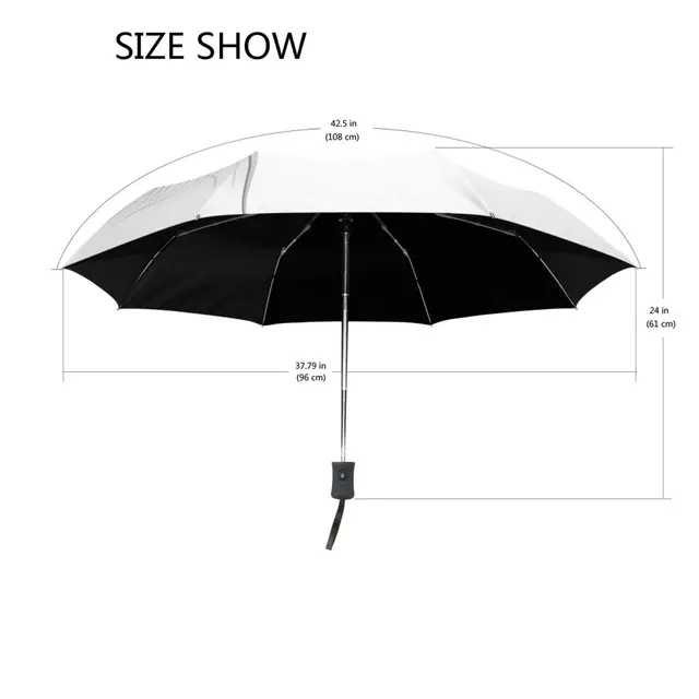 Rajzfilm Macska Karcolás Hordozható Esernyő Eső Nők Napvédelem Elleni Uv-Os Bevonás Automatikus Esernyő, Parasol 8 Bordák - Image 3