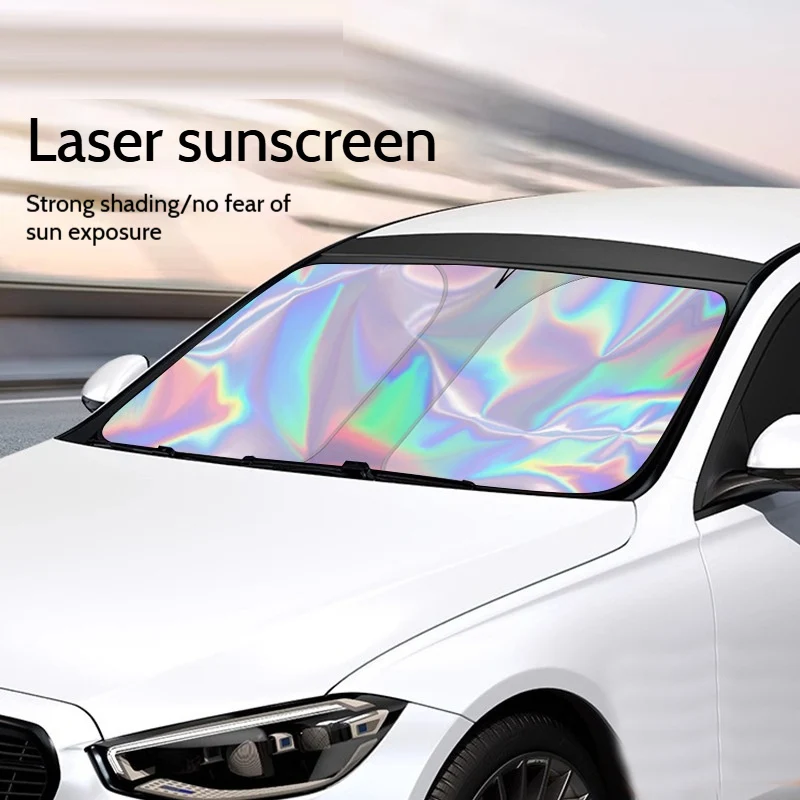 Car Sunshade Front Rear Window Curtain Car Windshield Sun Shade Covers Visors Auto Window Sun Curtain UV Protection Accessories