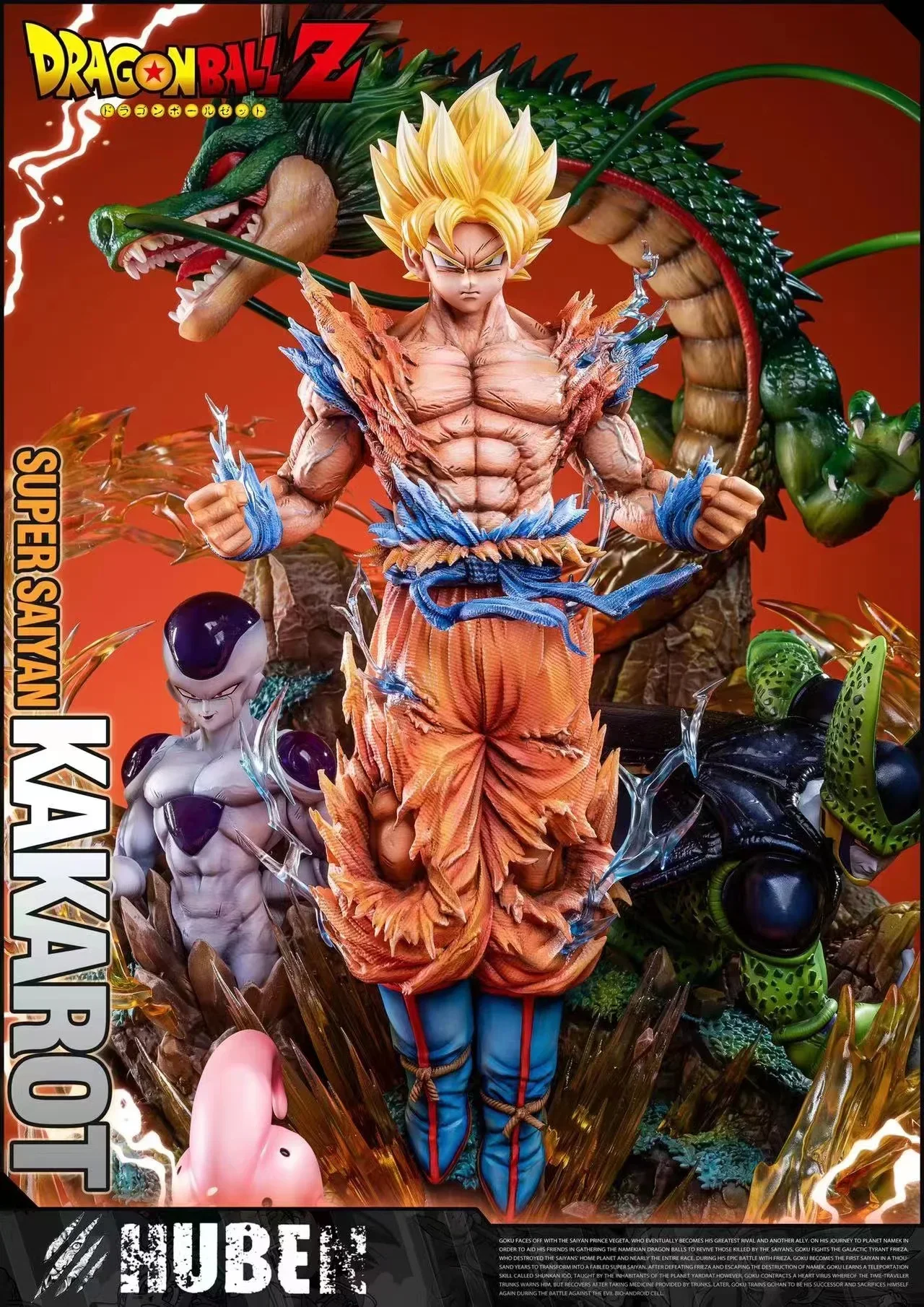 

Dragon Ball Z FigureS Son Goku Frieza Shenron Anime Figurine Super Saiyan Frieza Statue 23cm Pvc Model Doll Christmas GiftS Toys