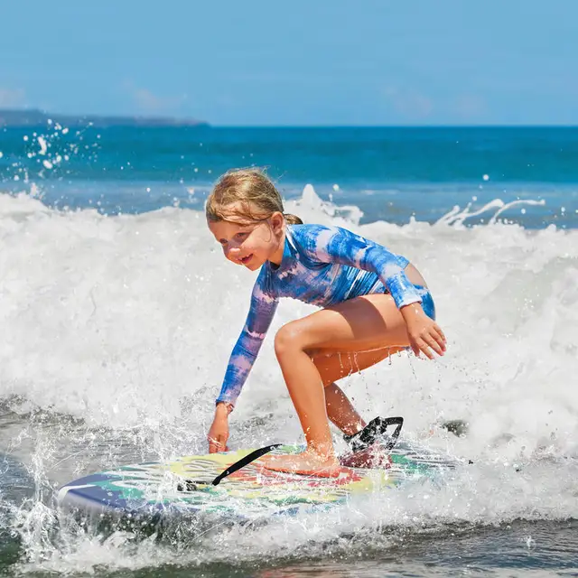 Lightweight Body Board Boogie Board with EPS Core XPE Deck HDPE Bottom Multicolor4-S