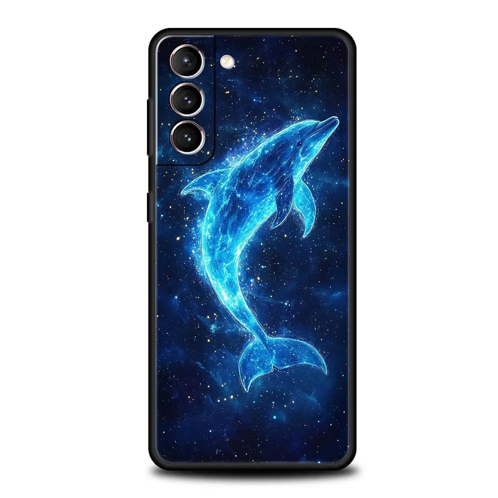 Ocean Dolphin Soft TPU Phone Case Cover