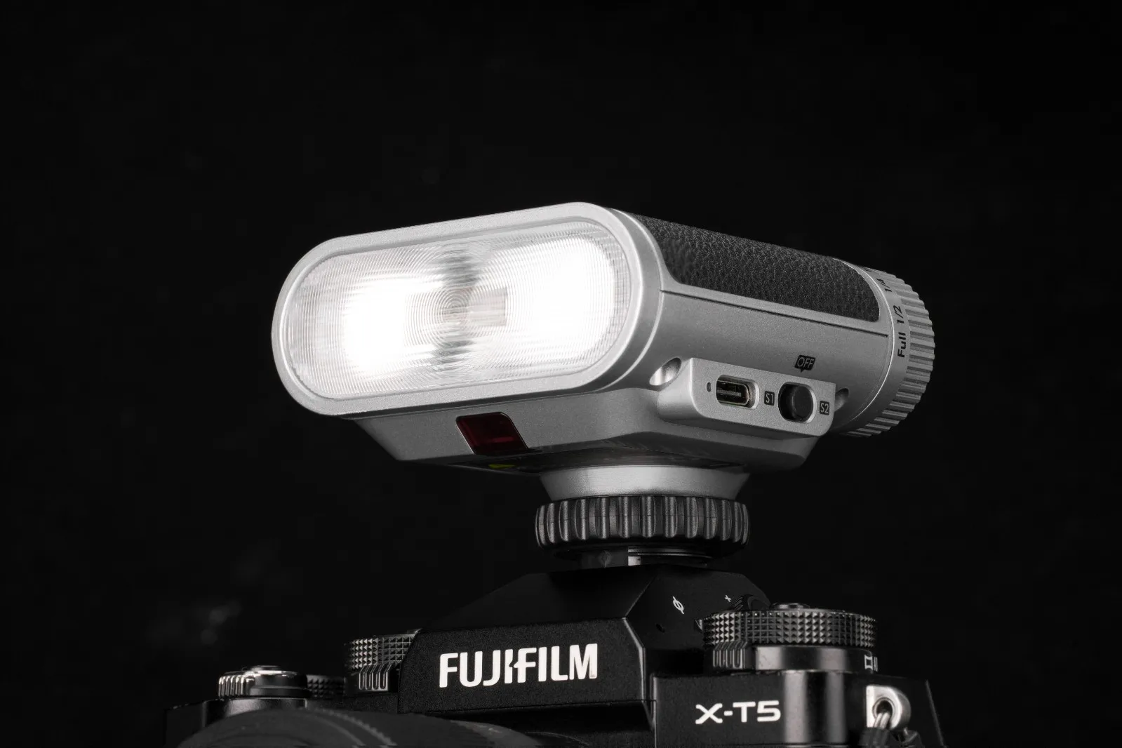 Viltrox Vintage Z1+ Retro On-Camera Flash GN12 with 7 Levels, S1/S2 Optical Cont