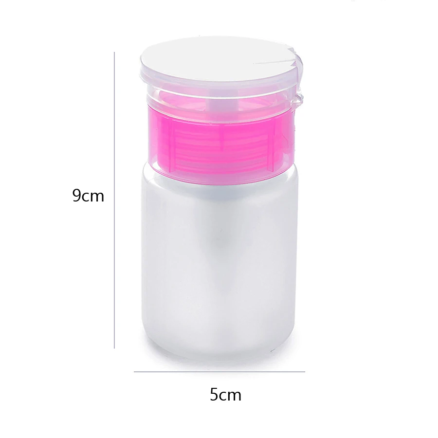 75ml Pump Dispenser, Empty Pressurized Bottle for Makeup Remover, Nail Polish Remover and Acetone Liquid 5