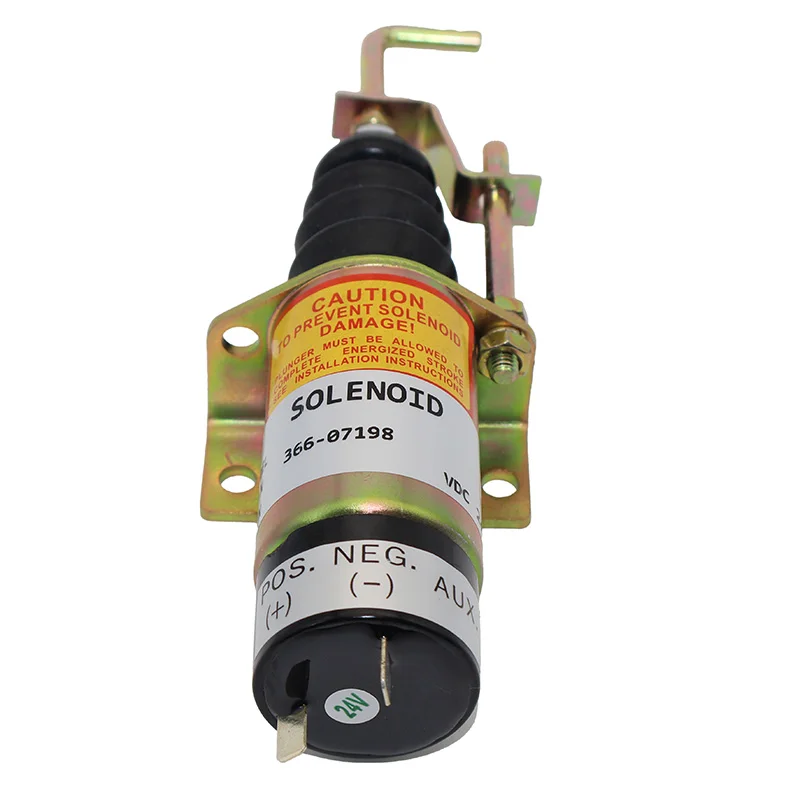 Afsluiten Solenoïde Diesel Brandstofklep Stop Solenoïde voor Dieselmotor 24V/eminals: 2