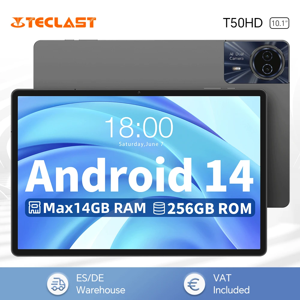 Teclast T50HD – RAM 14GB / 256GB / 11インチ T50HD Tablet