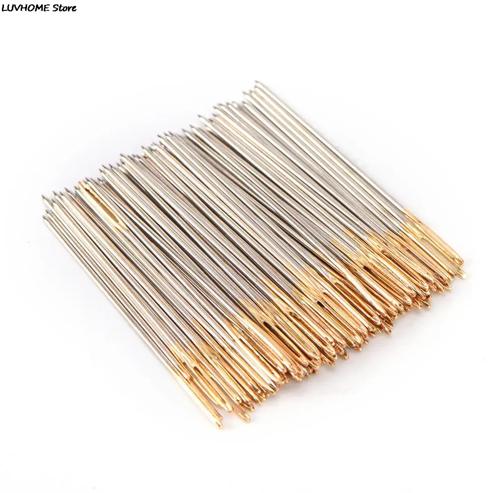 New 10/30/100 PCS/lot Golden Tail Embroidery Fabric Cross Stitch Needles Size 24 For 11CT Stitch Cloth Sewing