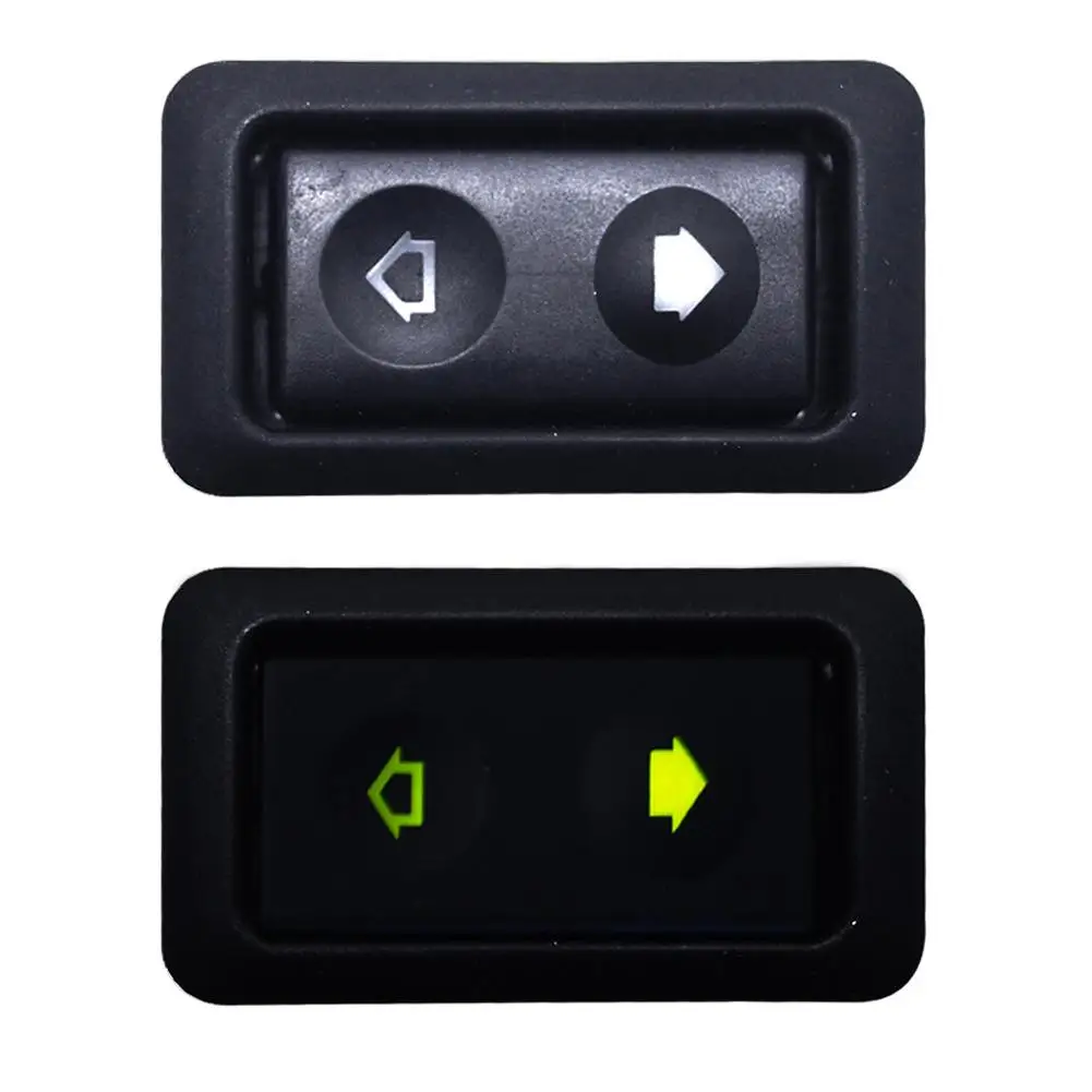 10-30A Electric Power Window Switch Button for All Autos with Green LED Light Car Button Switch