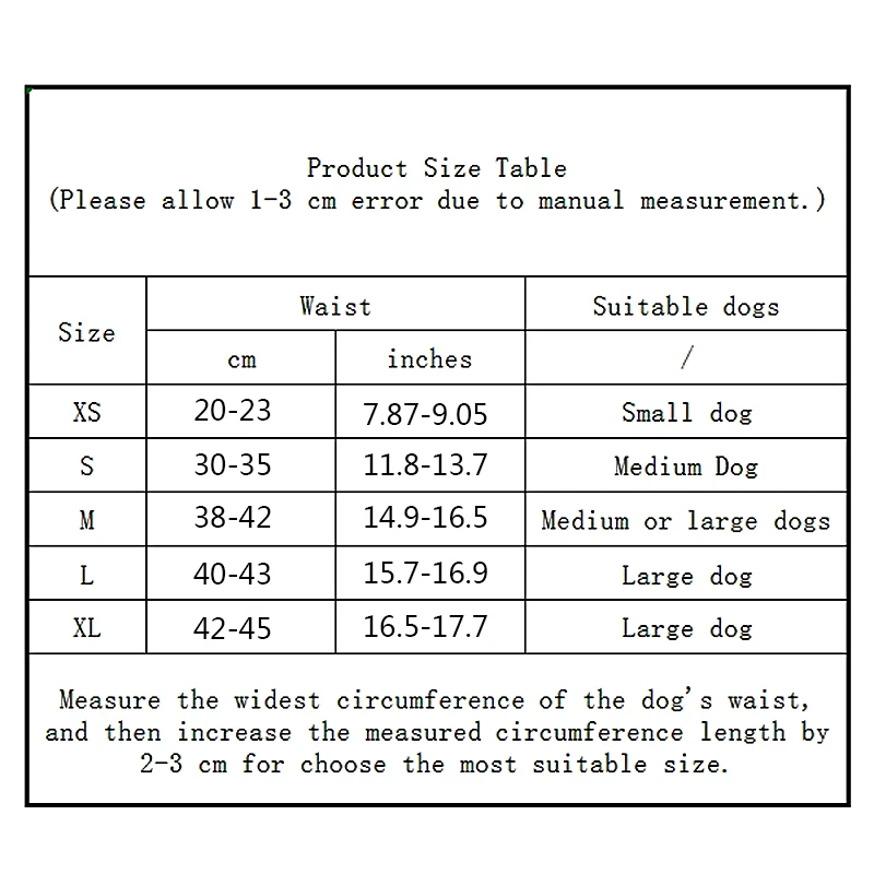 Washable Male Dog Physiological Pants Reusable Sanitary Underwear Belly Wrap Band Cotton Diaper For Large Small Medium Dog dog diapers pet diapers dog nappies