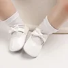 Baby Girls Cute Moccasinss Soft Sole Bowknot PU Leather Flats Shoes First Walkers Non-Slip Spring Summer Princess Shoes 0-18M 4