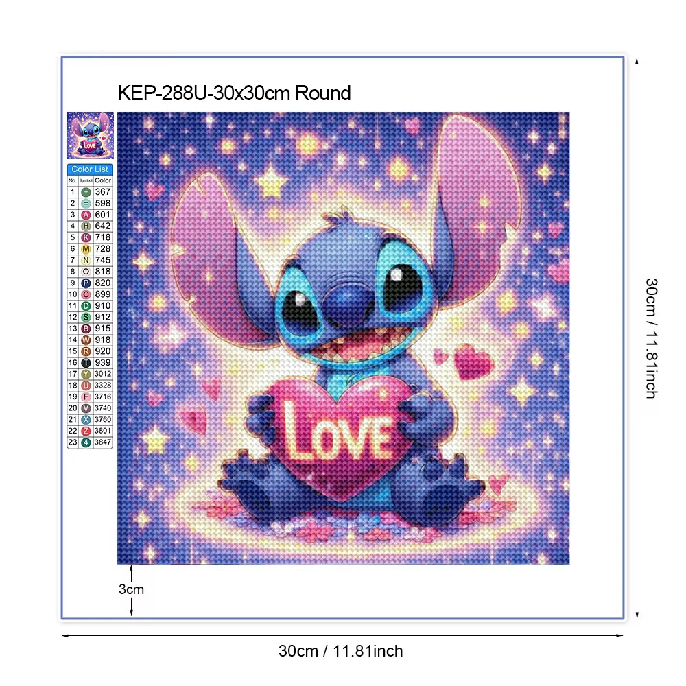 Disney Stitch Diamond Painting Kit 4