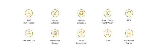 Venta de Imou Cámara IP Smart WiFi Bala IR para Ext Bullet 3,  IPC-S3EN-3M0WE