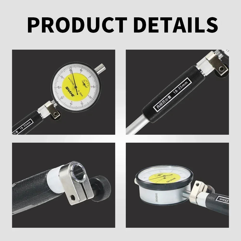 Dial Bore Gauge Center Ring Dial Indicator Hole Diameter Micrometer Gauges Inside Diameter Measuring Tools diameter measuring tools
