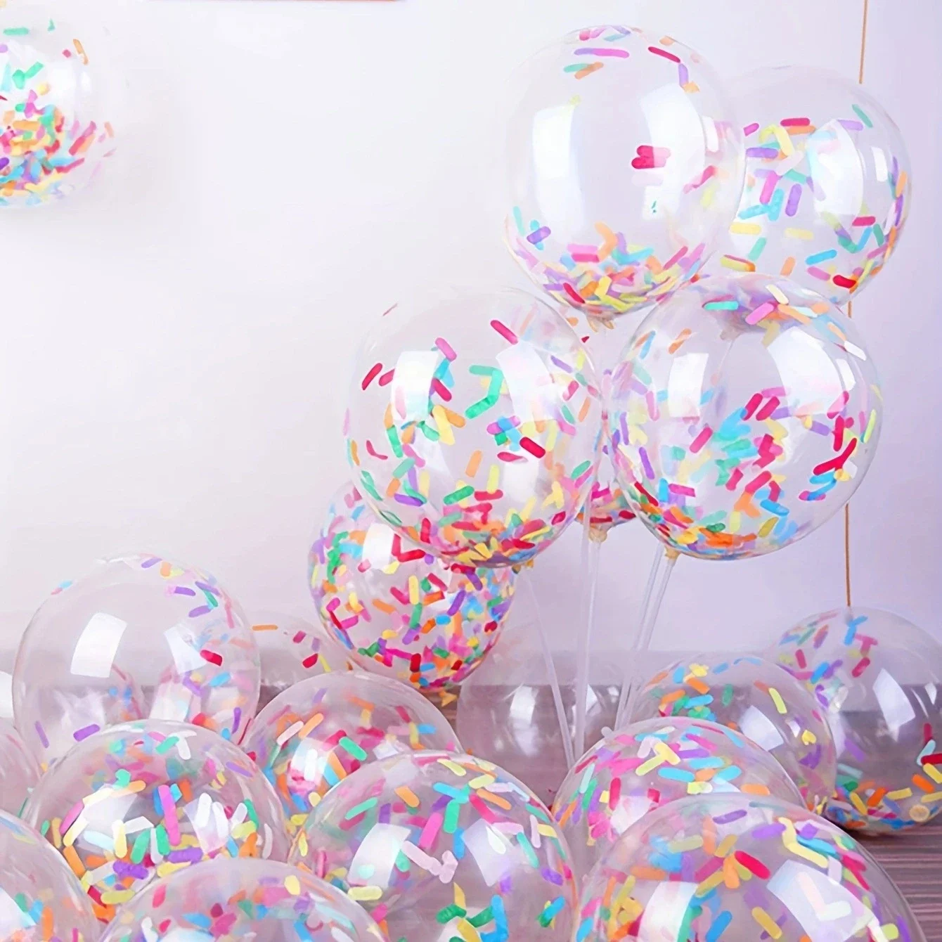 1 piece - Colorful confetti wedding party, birthday, graduation anniversary, party decoration supplies polychrome