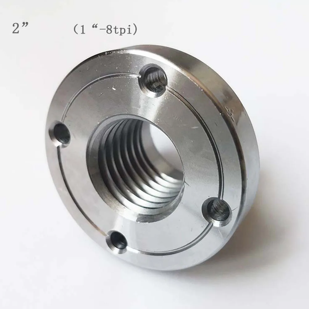 

Flange Faceplate Lathe Face Plate Crafted With Precision Fit 1-8TPI Thread Lathe Tool Accessories Turning Machine Chuck