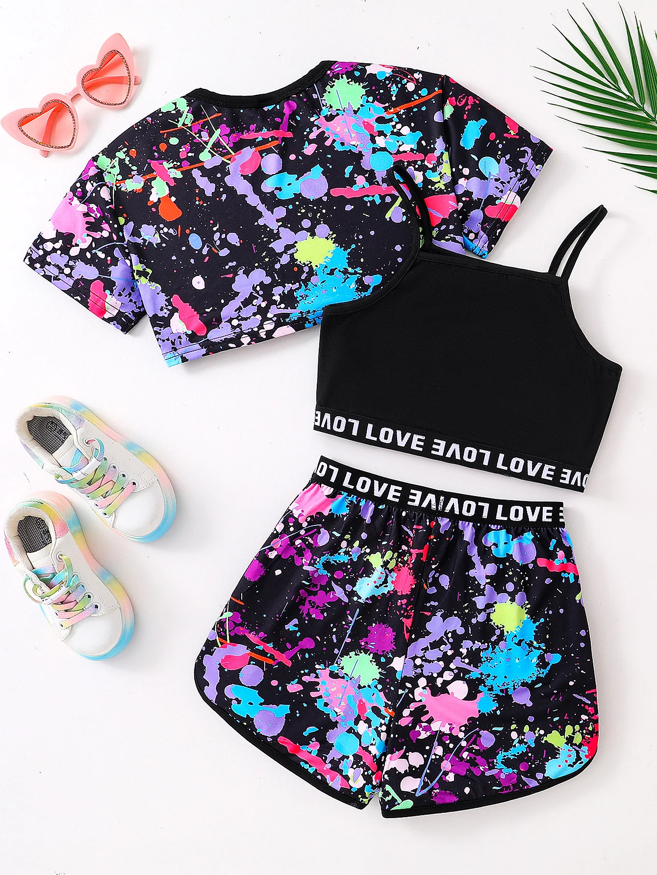 Girls Graffiti 3PC Set 2
