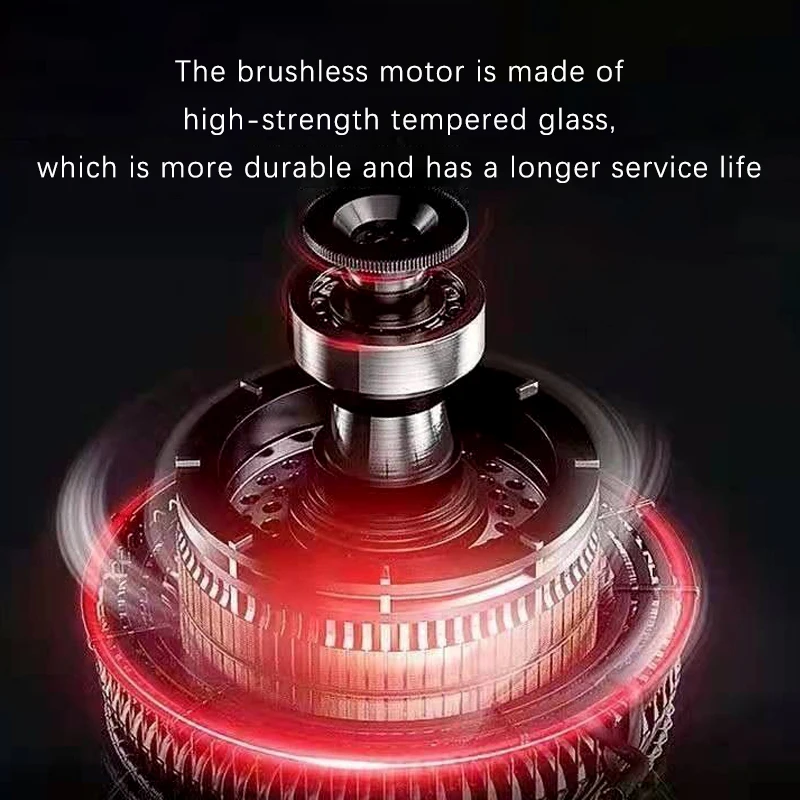 Chainsaw Motor Accessories 21V 14-tooth Brushless Motor Replacement For 4/6/8 Inch Cordless Electric Chainsaw Upgrade Power Tools