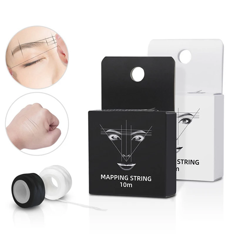 

Salon Home Eyebow Make Up Mapping String Positioning Dyeing Liners Thread