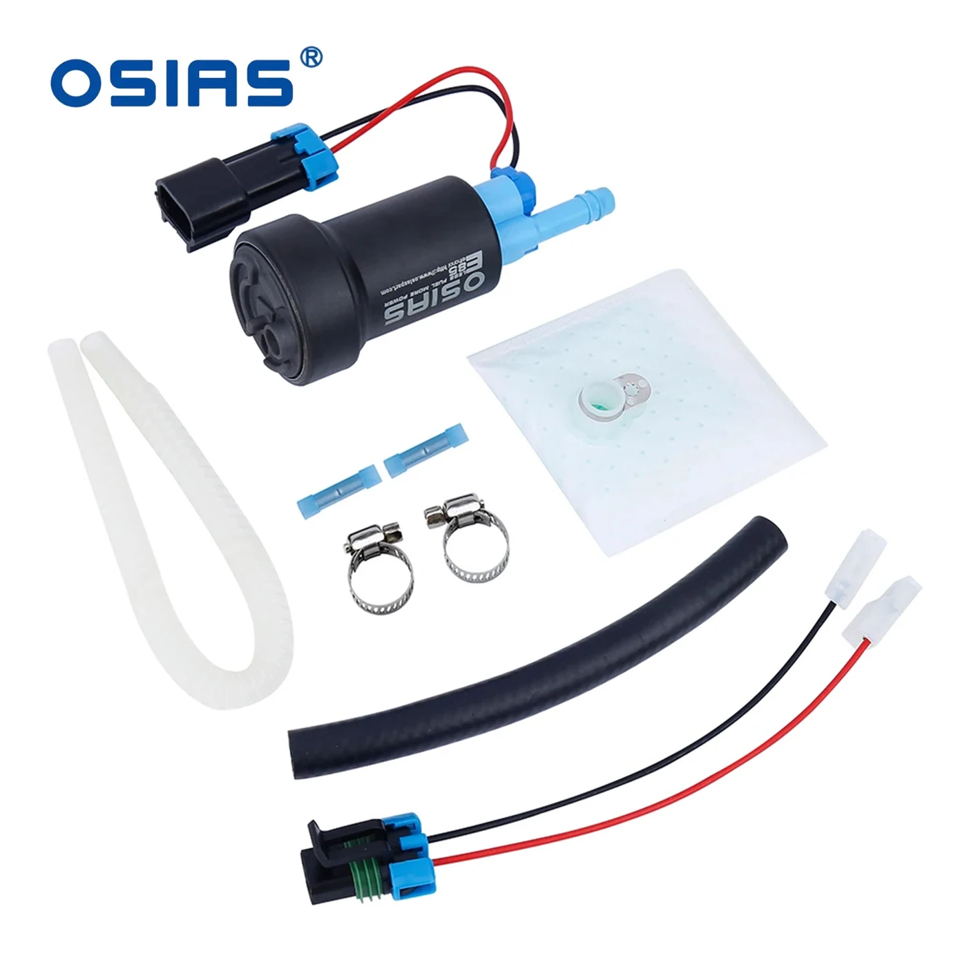 OSIASNew450LPHHELLCATE85IntankHighPerformanceFuelPump085InstallKitE85Replace