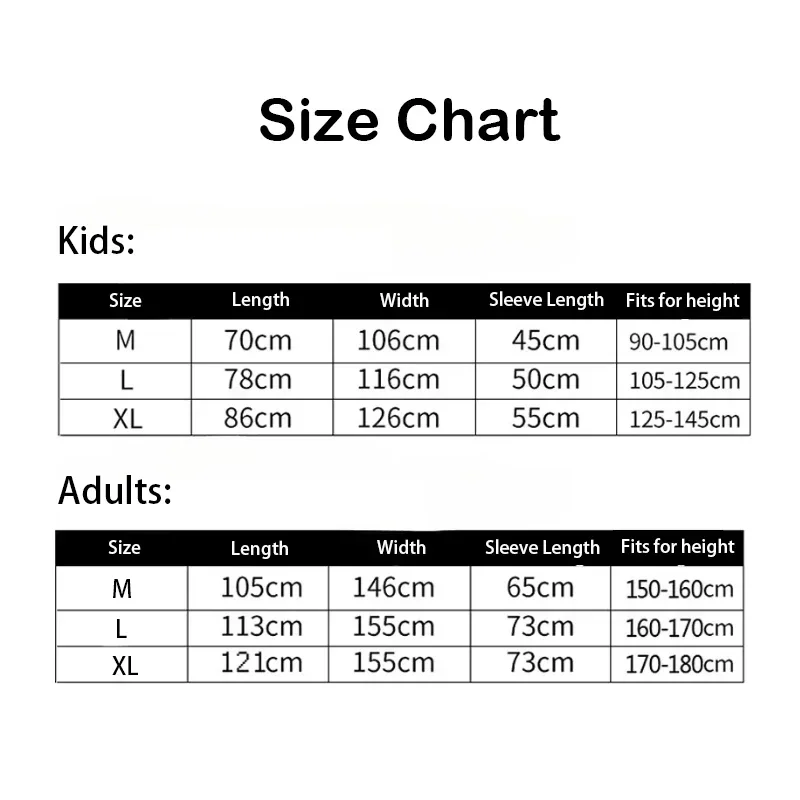 Parent-child Raincoat Kids Waterproof Hooded