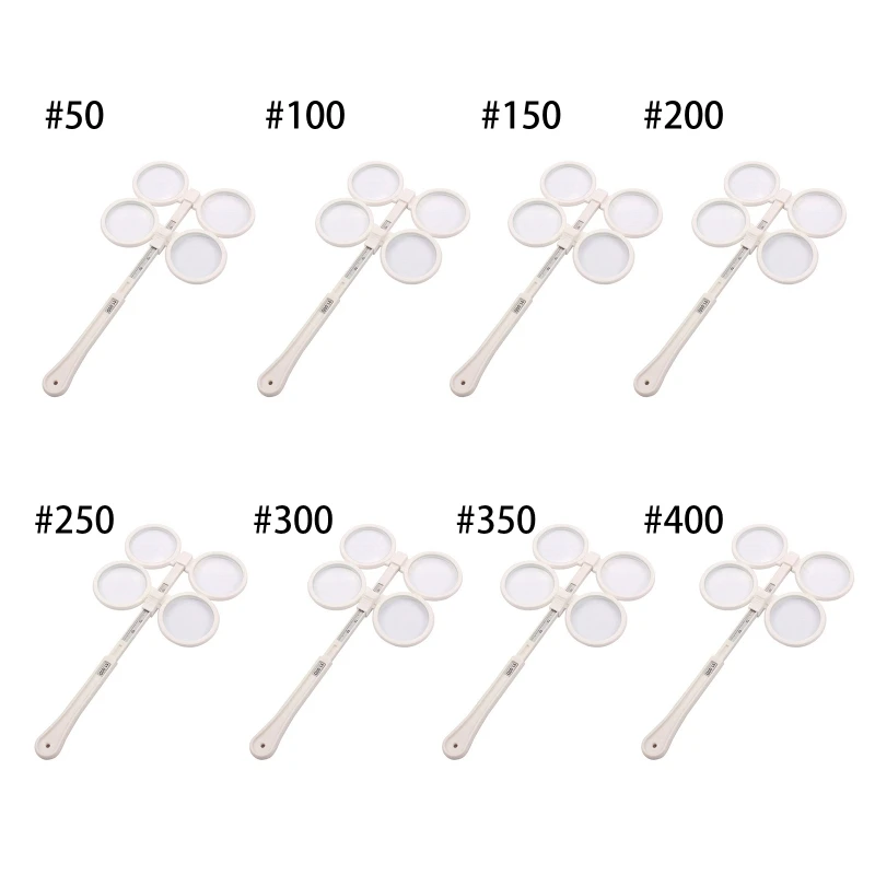 4x Optical Flippers Optometry Plastic Flip Trial Lens Set For Lens Confirmation