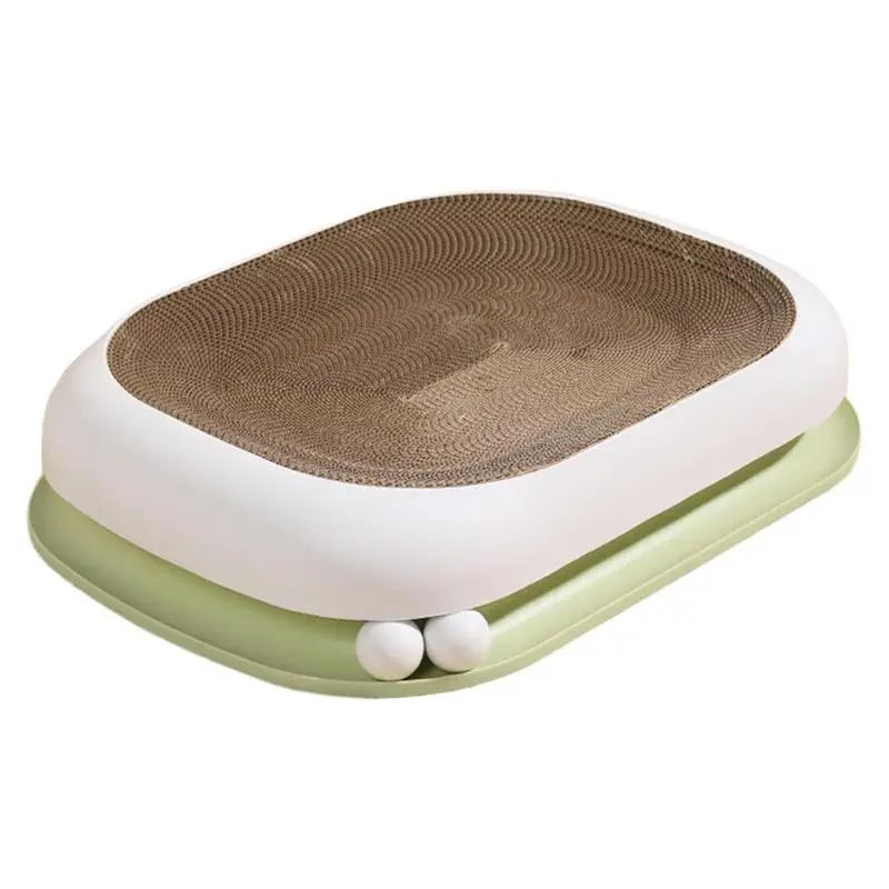 

Когтеточная кровать для кошек, двухслойная Когтеточка из гофрированной бумаги, картонная, для отдыха